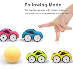 RC Intelligent Sensor Car| Remote Control Mini Car with Music & Lighting| Line Following Car| Racing Toy Gift for Boys & Girls