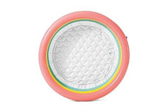 Inflatable Kids Swimming Pool – 3 Ring Rainbow Baby Pool, Portable Toddler Water Play Pool for Indoor & Outdoor Garden
