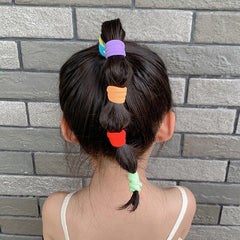 Super Elasticity Tri-Colour Rubber Bands
