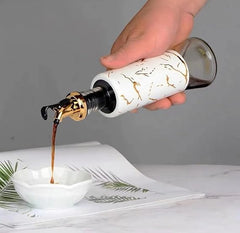 Elegant Glass Oil Dispenser Bottle