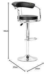 BLACK BAR STOOL