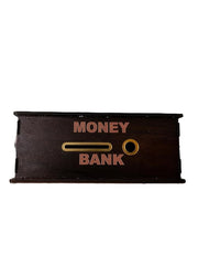Wooden Modern Bank for Kids & Adults