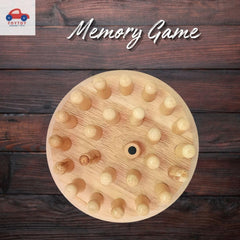 Wooden Memory Matching Game