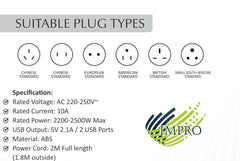 Dual-Tone Power Hub