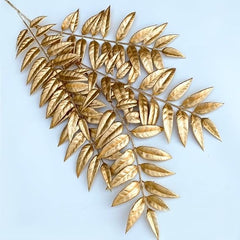 Artificial Flower with Golden Leaf Fake Flowers