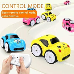 RC Intelligent Sensor Car| Remote Control Mini Car with Music & Lighting| Line Following Car| Racing Toy Gift for Boys & Girls