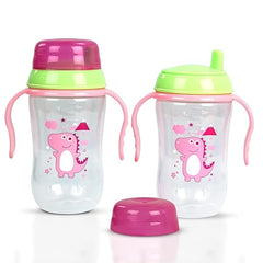 300ML Sipper Bottle for kids, BPA Free Anti-Spill Sippy Bottle