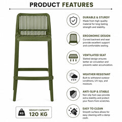 GREEN HEIGHT CHAIR