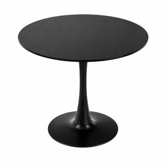 BLACK ROUND CAFE TABLE