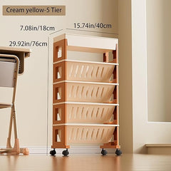 5 Tier Book Rack Storage