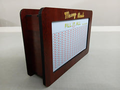 Brown Wooden Money Bank