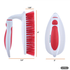 Scrub Brush Red Cleaning Pad comfort grip