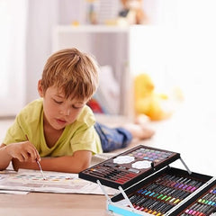 Drawing and Painting Supplies Briefcase for Kids & Adults