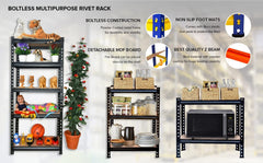 Laminated medium size Boltless rack