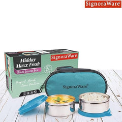 Max Fresh Stainless Steel Lunch Box Set
