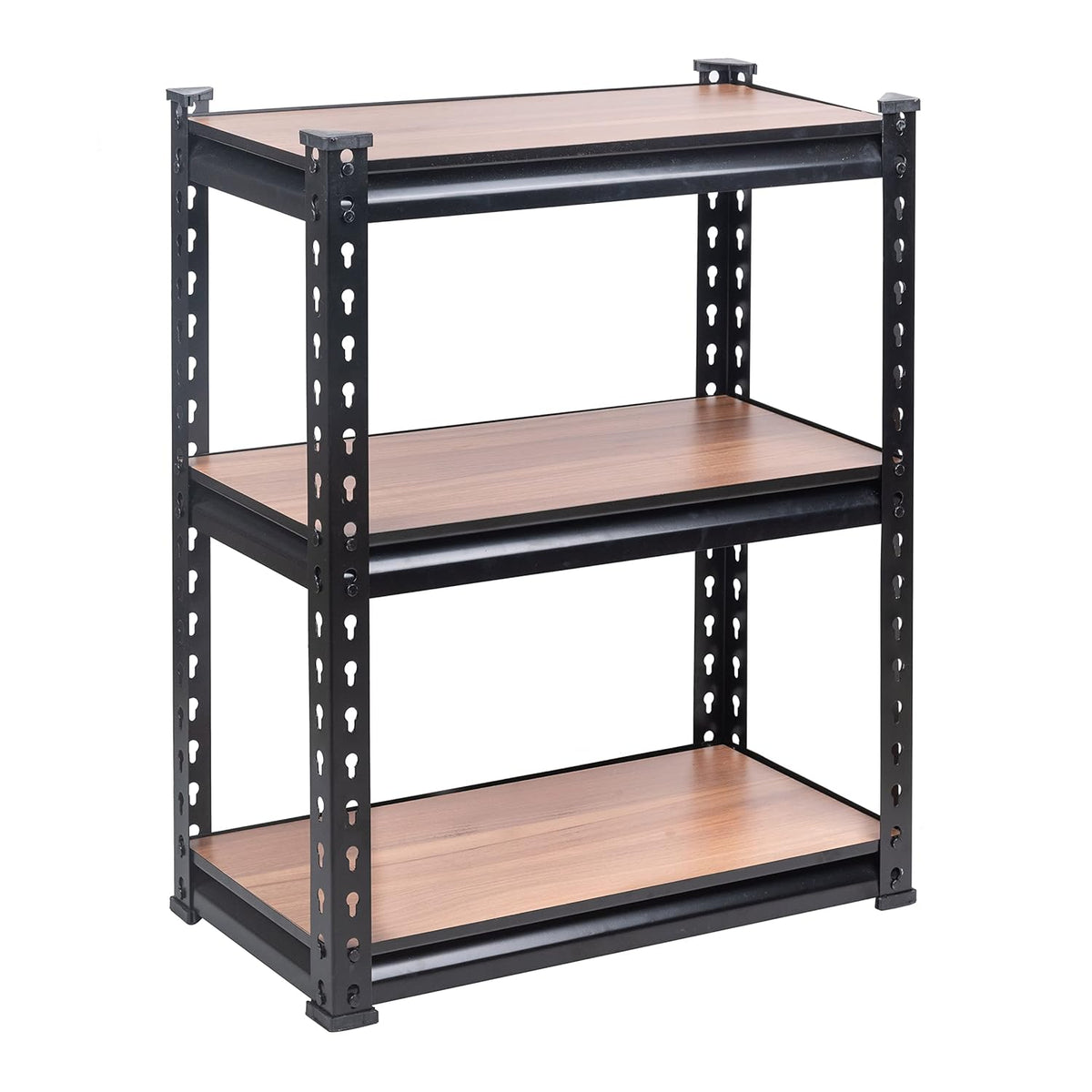 Triple-Layer Wooden Rack