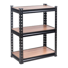 Triple-Layer Wooden Rack