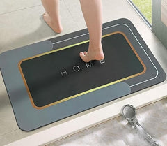 Leather bath mat eco friendly