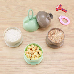 Mini Baby  Eco Friendly BPA-Free 3 Layers Powder Baby Food-Storage Container