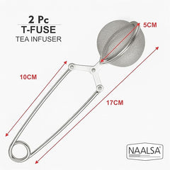 Tea strainer stainless steel | Tea Infuser | Reusable Metal Tea Bag Firmly Filter
