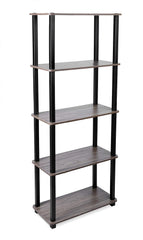 5 Tier shelf | Shelf For Living Bed Room Home Office Multipurpose Storage Shelves & Display Organizer W/ Utility Storage For Home