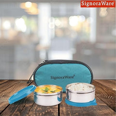 Max Fresh Stainless Steel Lunch Box Set