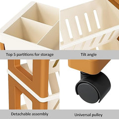 5 Tier Book Rack Storage