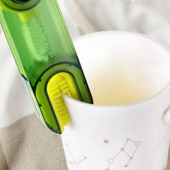 3-in-1 Cleaning Brush for Teacup Cleaning Tiny Bottle Cup Lid Brush Straw Cleaner Tools Multi-Functional Crevice Cleaning Brush Cleaning Brushes for Water Bottle ( Pack of 2 )