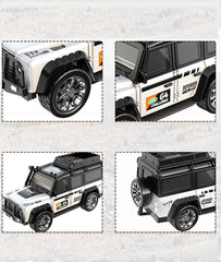 Mini Alloy Off-Road RC Car for Kids | emote Control Car Toys Strip Lights, 2.4Ghz, USB Rechargeable for Kids|
