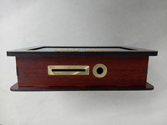 Brown Wooden Money Bank