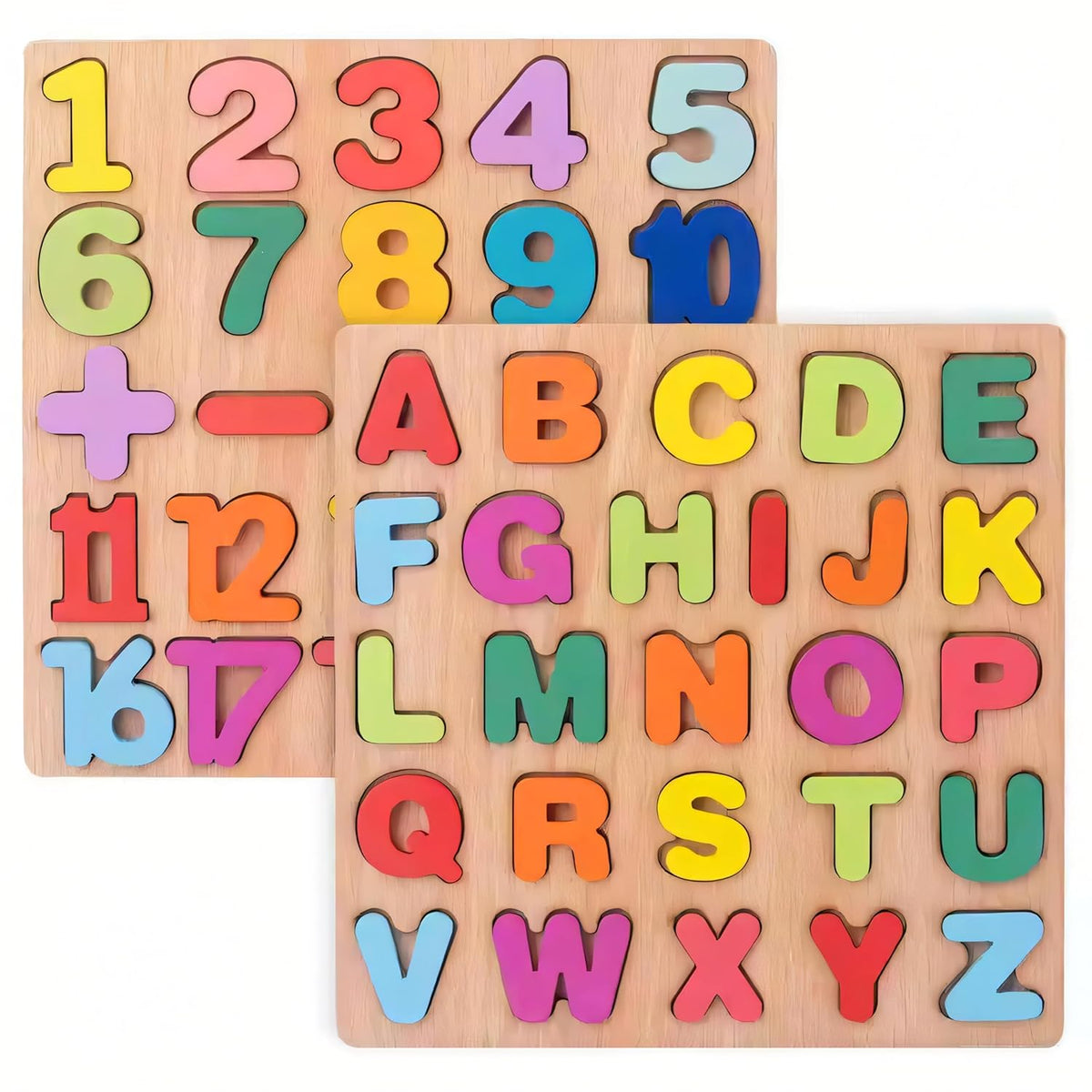 Wooden Numbers Learning Board