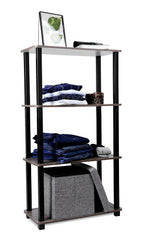 4 Tier Rack Wall Shelf For Living Bed Room Home Office| Display Organizer With Utility Storage For Home Décor