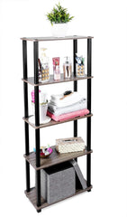 5 Tier shelf | Shelf For Living Bed Room Home Office Multipurpose Storage Shelves & Display Organizer W/ Utility Storage For Home
