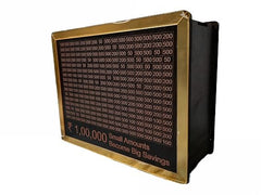 Wooden Modern Bank for Kids & Adults