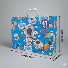 Kids penguin theme activity box 59pcs learning toy set