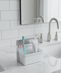 Toothbrush storage rack