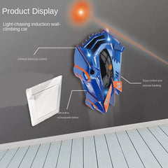 Laser-Guided Wall Climbing RC Car | Wall climbing car