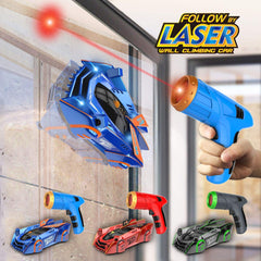 Laser-Guided Wall Climbing RC Car | Wall climbing car