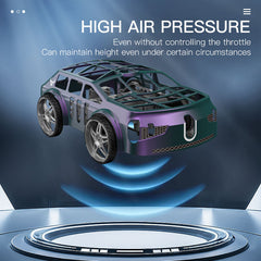 2-in-1 Air-Ground Dual-Mode Remote Control Flying Car, 2.4G RC Drone Car with Colorful LED Lights, 2 Batteries Electric Mini RC Racing Cars for Adults