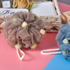 Bath Sponge Shower Loofahs Ideal for Home, Gym & Travel Use