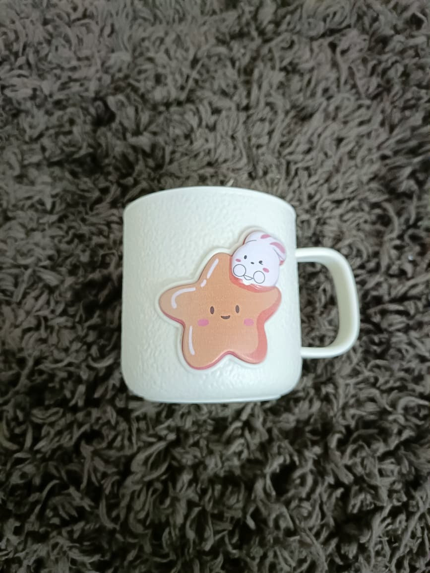 Teddy White Cup – Cute & Cozy Drinkware
