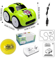 RC Intelligent Sensor Car| Remote Control Mini Car with Music & Lighting| Line Following Car| Racing Toy Gift for Boys & Girls