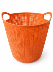 Small Round Brown Storage Basket