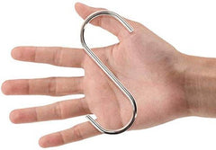 Stainless Steel S Shaped -Hooks (Pack of 2)