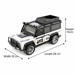 Mini Alloy Off-Road RC Car for Kids | emote Control Car Toys Strip Lights, 2.4Ghz, USB Rechargeable for Kids|