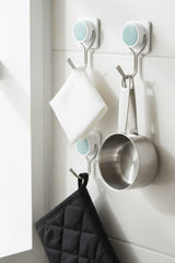 Heavy Duty Stainless Steel Hooks for Bathroom, Kitchen & Bedroom | No Drill Sticky Hooks (PACK of 15)