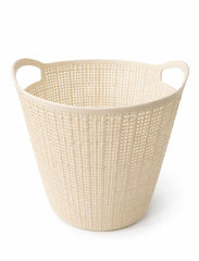 Small Round Brown Storage Basket