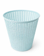 2-Piece Garbage Can Set – White, Brown & Pink