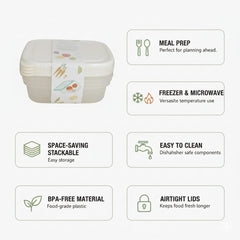 Light Brown Food Storage Container