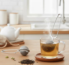 Tea strainer stainless steel | Tea Infuser | Reusable Metal Tea Bag Firmly Filter